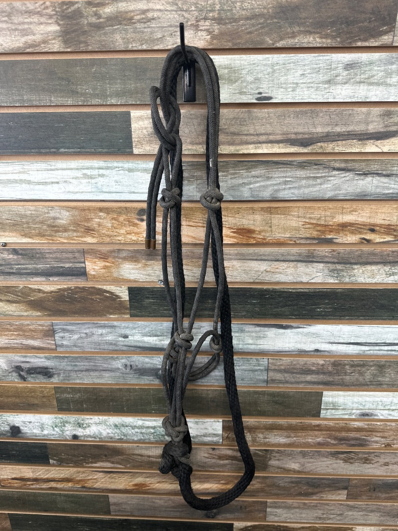 USED  Black Rope Halter