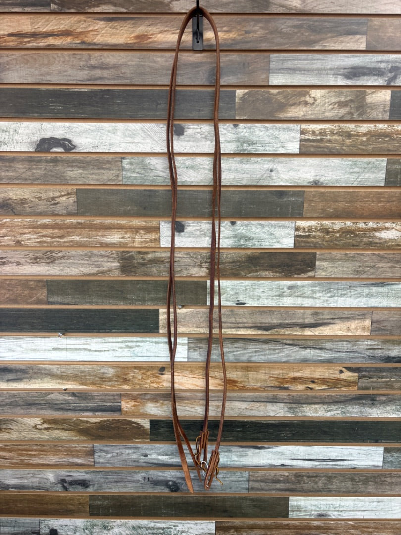 USED Western Split Reins 1/2" Wide 8' Long