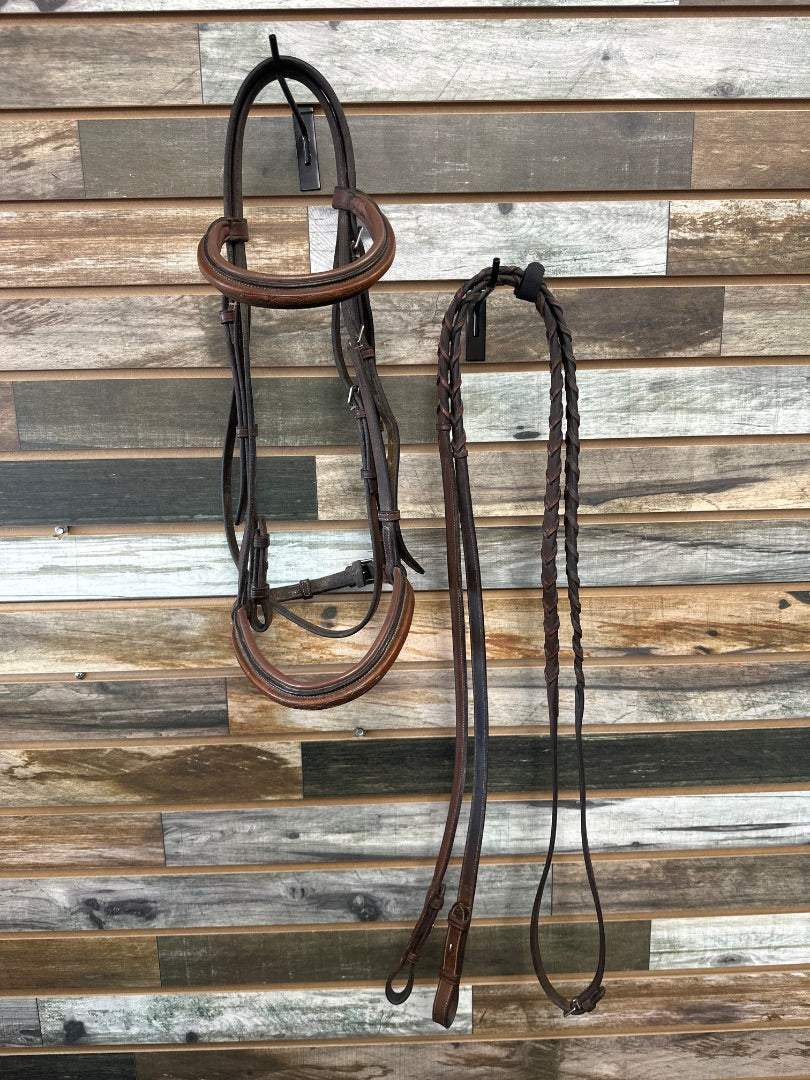 USED Circuit Full Padded Bridle with Reins Full