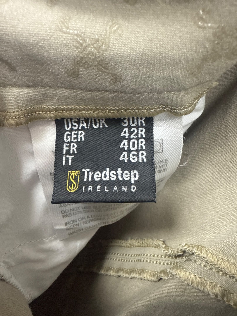 USED Tredstep Knee Patch Breeches 30R Tan