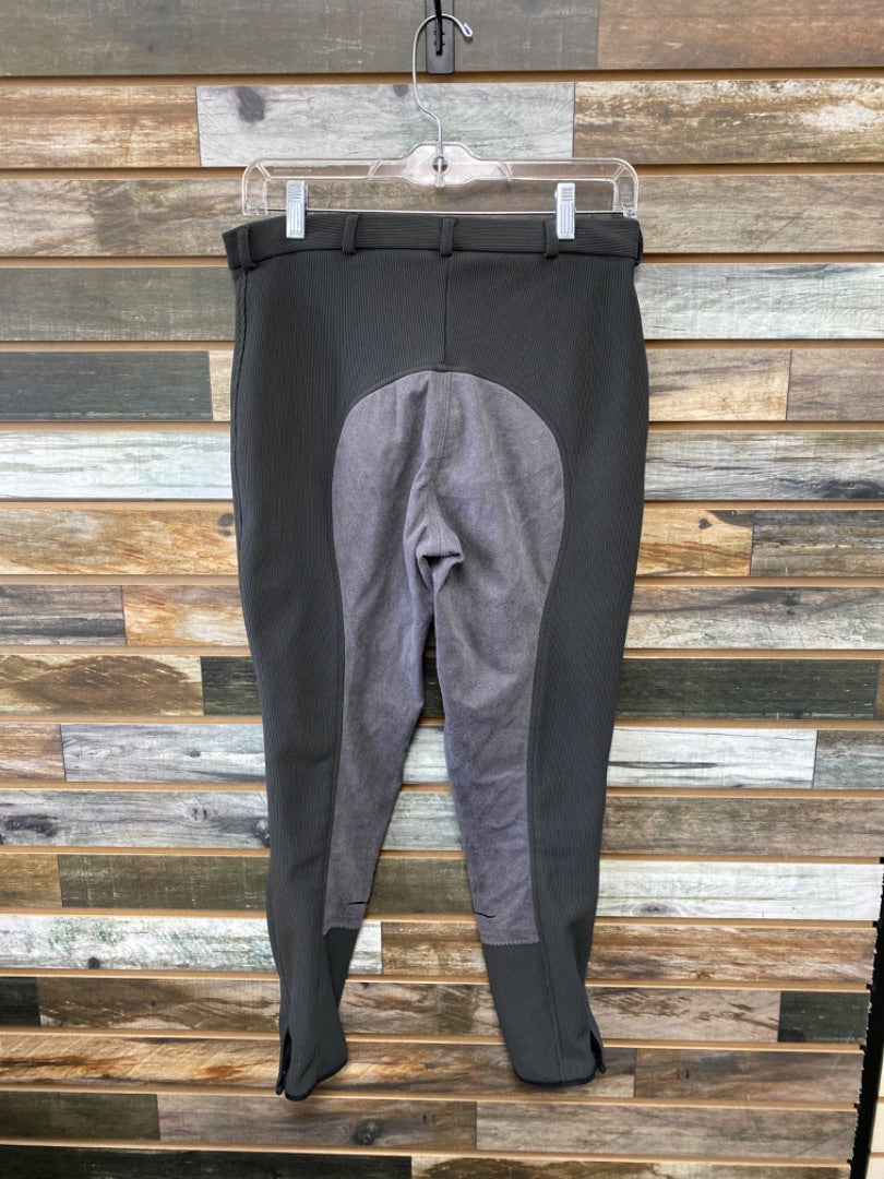 USED Tuffrider Ladies English Breeches 30 Grey