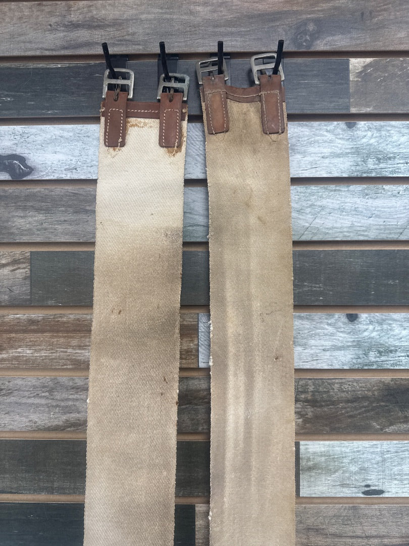 USED  English Girths 48" Tan