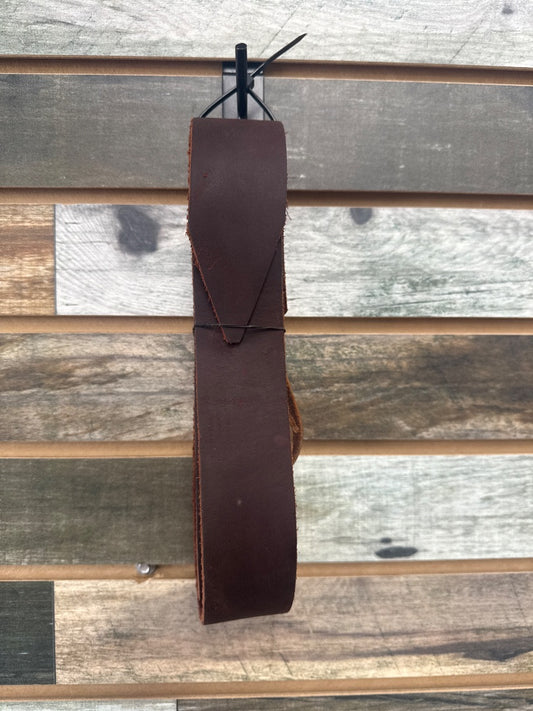 USED Schultz Brothers Leather Latigo 70" Dark Oil