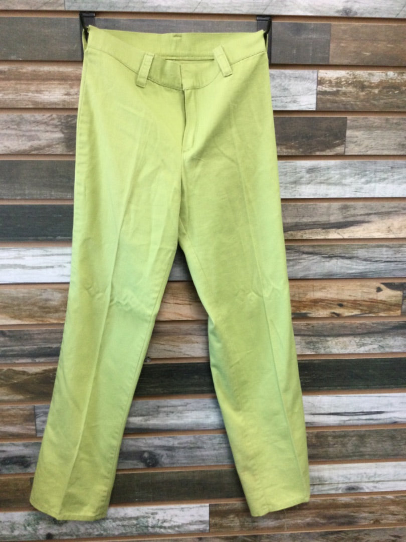 USED  Youth Western Jeans  Lime Green