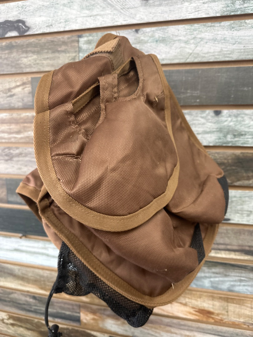 USED Brown Pommel Bag