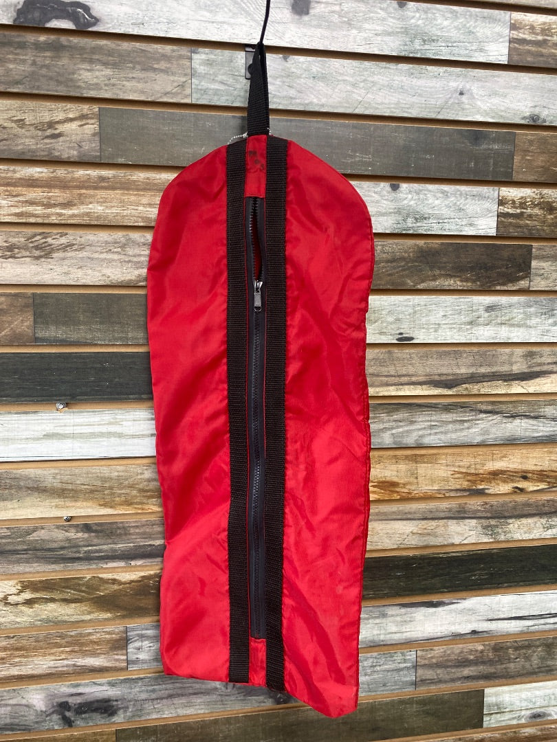 USED  Nylon Bridle Bag  Red