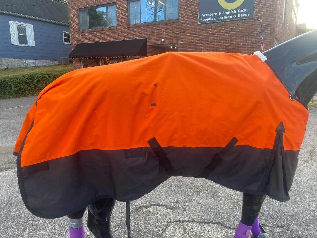 USED Schneiders Stormshield Blanket 78" Orange