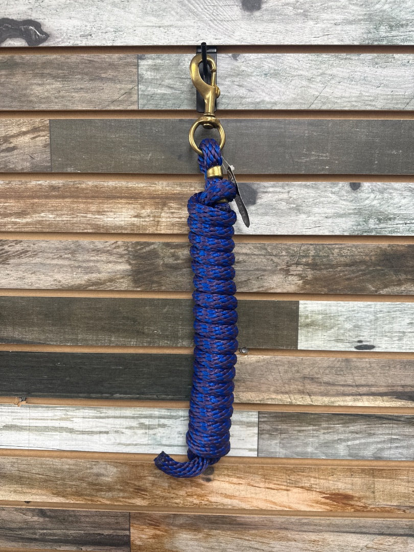 USED Weaver 10' Lead Rope  Purple/Blue
