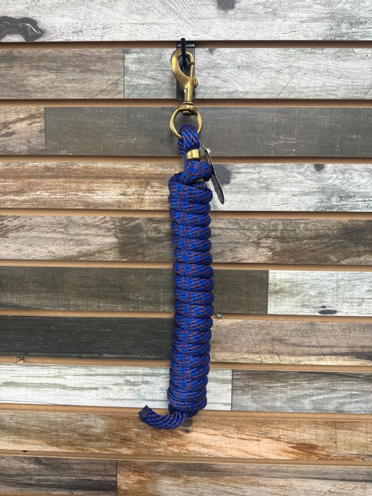USED Weaver 10' Lead Rope  Purple/Blue