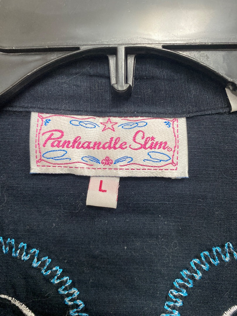 USED Panhandle Slim Embroidered Top | Large