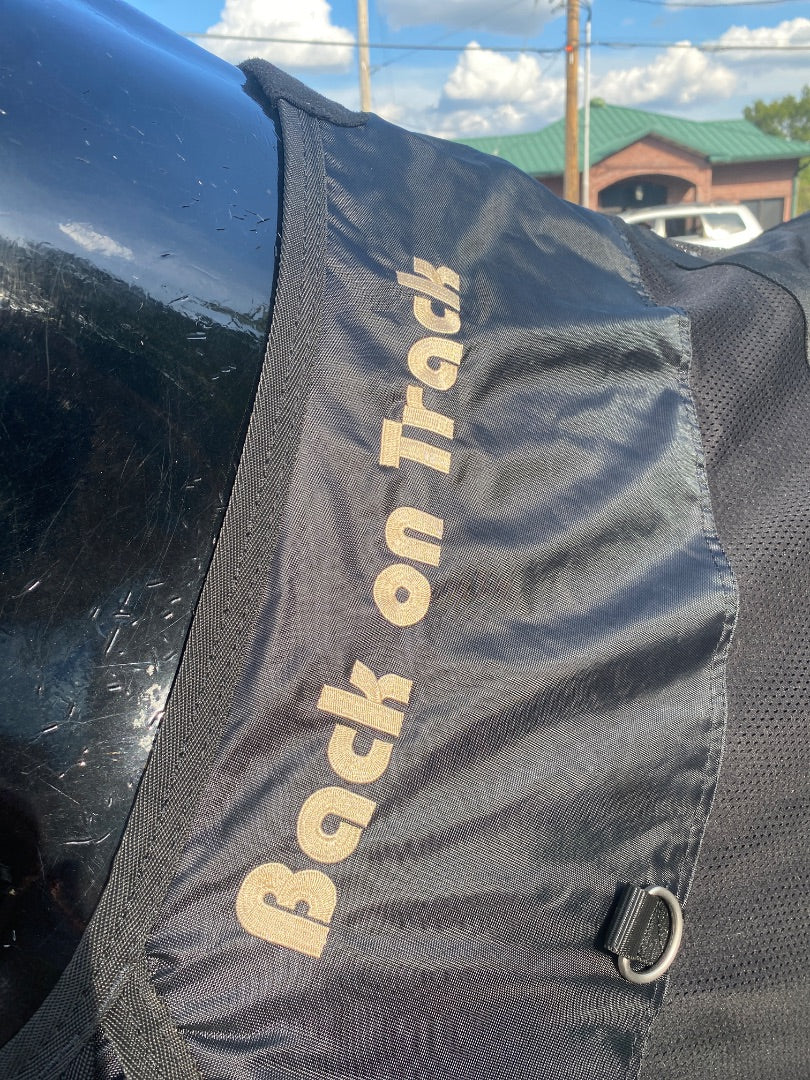 USED Back On Track Mesh Therapy Sheet 72” Black