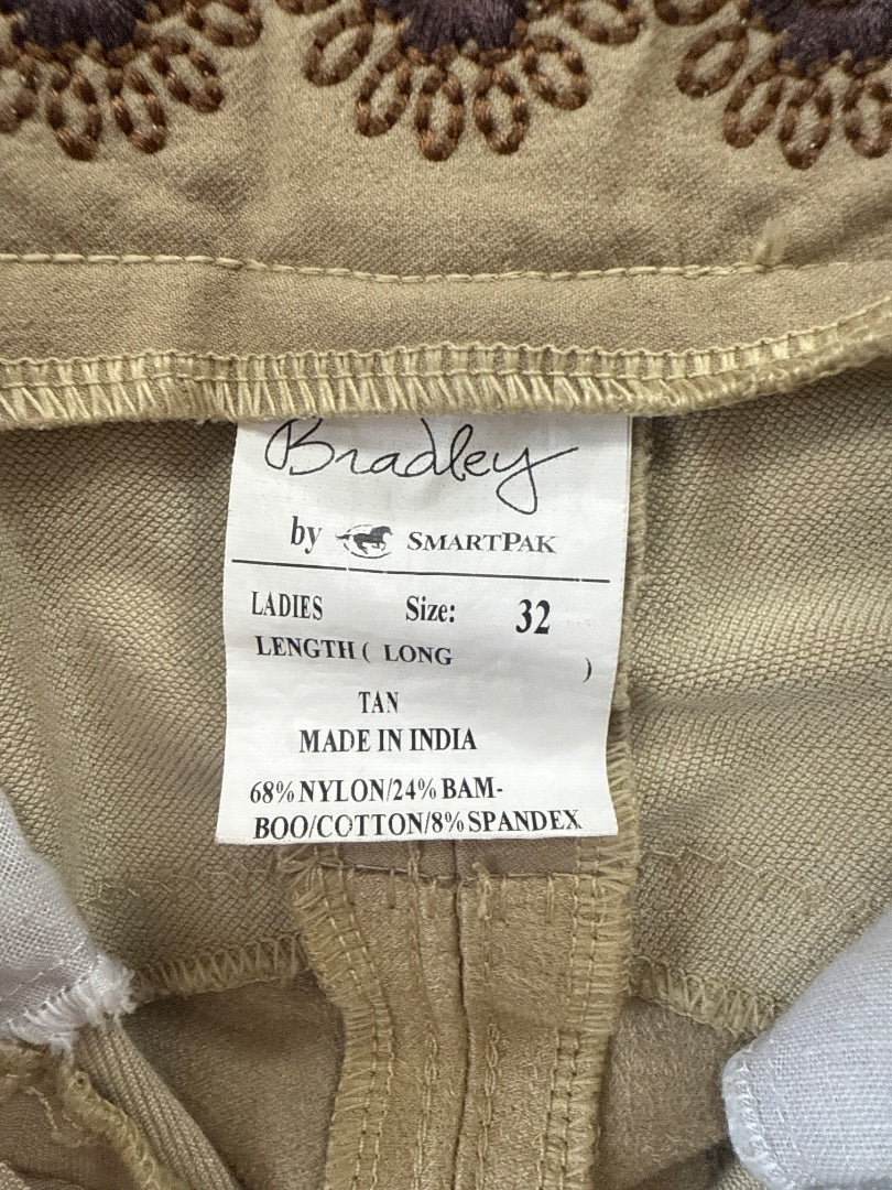 USED Bradley by SmartPak Full Seat Breeches Size 32L