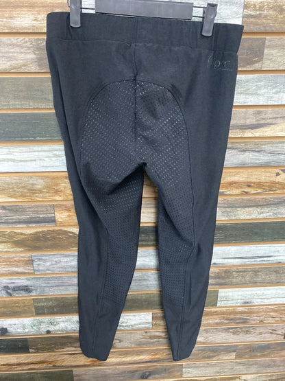 USED Piper By Smartpak Full Seat Breeches Large Black
