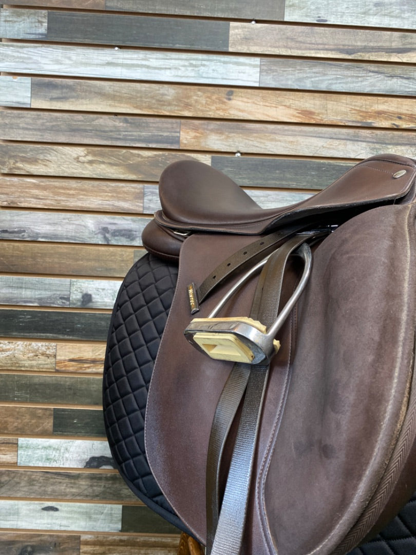 USED Wintec 500 All Purpose Saddle 17 1/2" Brown