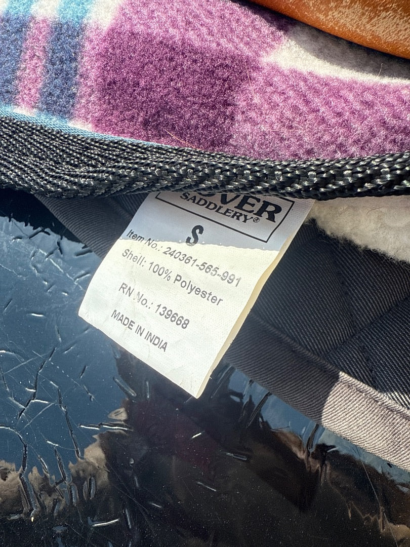 USED Dover Fleece Quarter Sheet Size Small