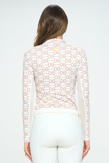 Signature Dancing Equestrian Sunshirt - Gold