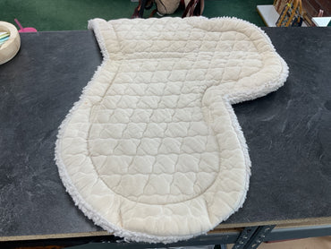 USED Super Quilt Toklat Fitted Fleece English Pad 15” White