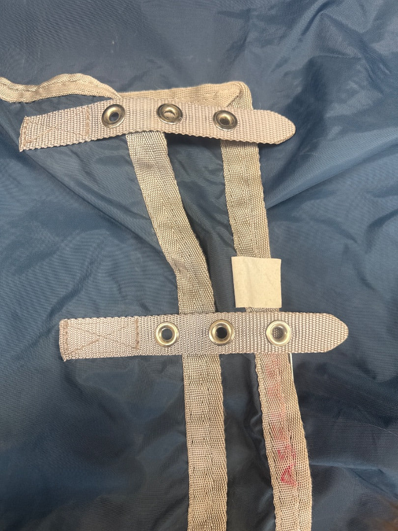 USED Triple Crown Rain Sheet 82" Blue