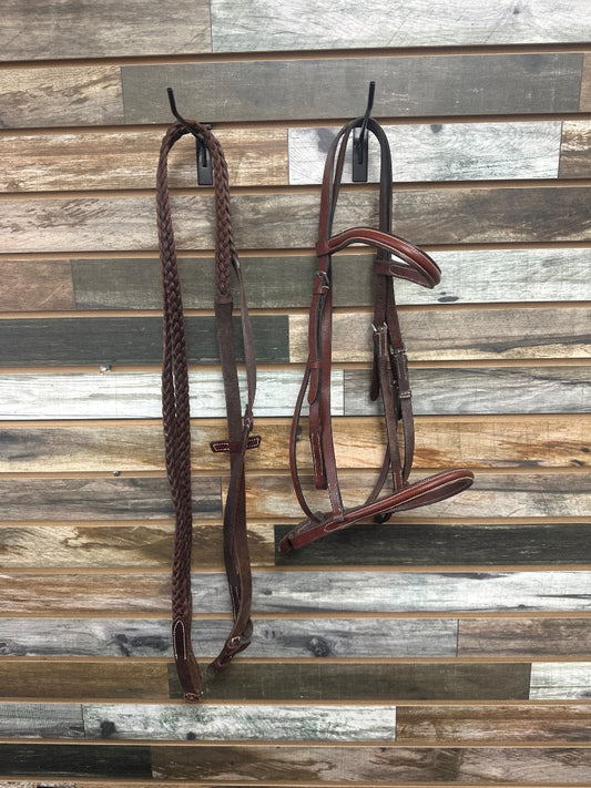 USED  English Bridle With Reins