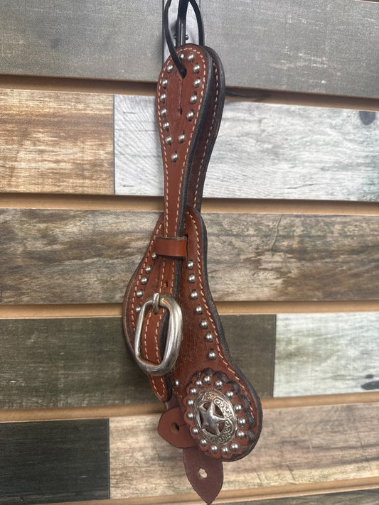 USED  Spur Straps 11” Medium Oil