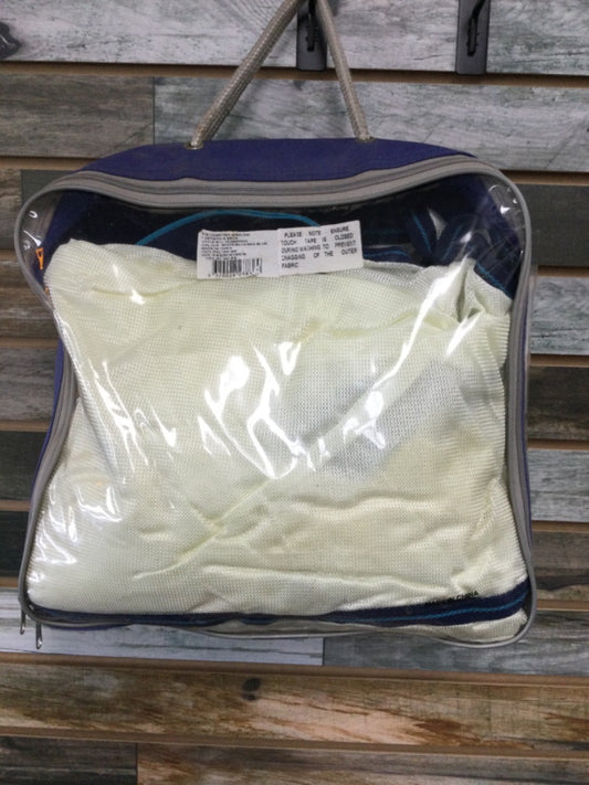 USED WeatherBeeta Fly Sheet 81” White/Blue/Seablue