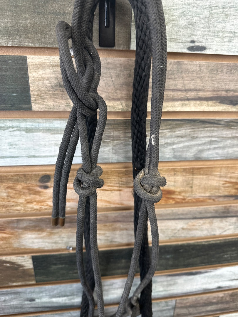 USED  Black Rope Halter