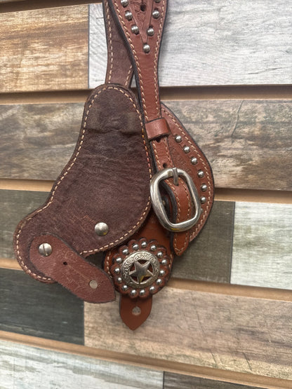 USED  Spur Straps 11” Medium Oil