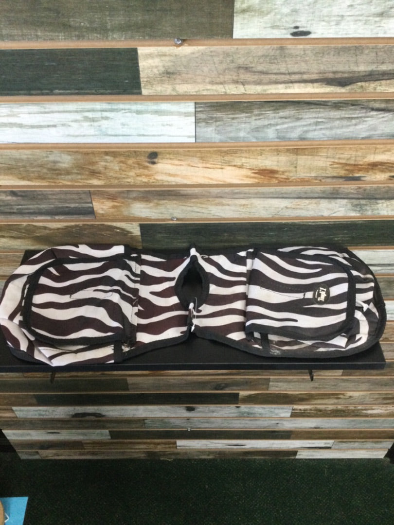 USED  Cantle Bag  Zebra