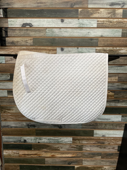 USED Centaur Dressage pad like new Full White