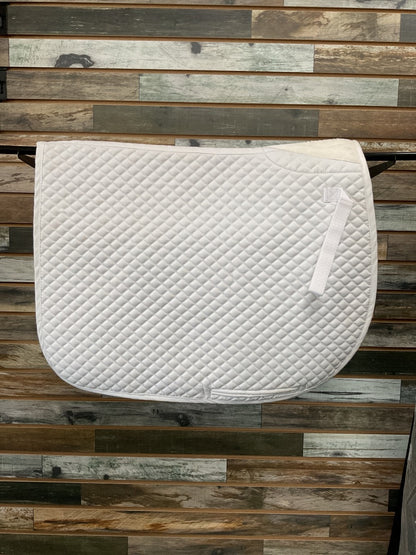 USED Centaur Dressage pad like new Full White