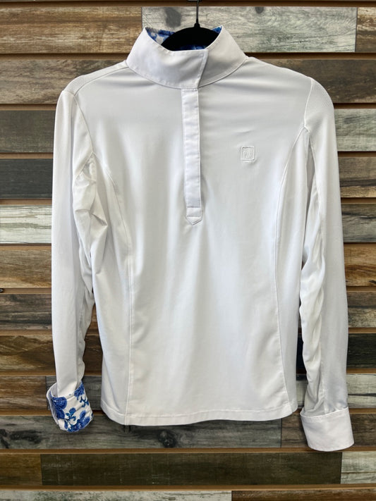 USED Romfh Long Sleeve Show Shirt XS White