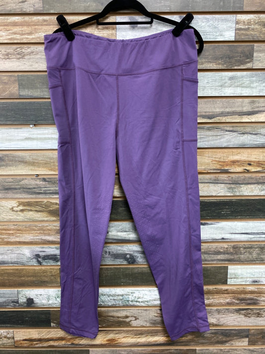 USED Smartpak Piper Tights XL Purple