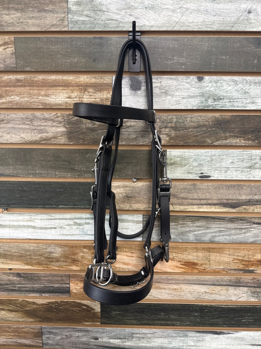 USED  Biothane Trail Bridle Horse Black