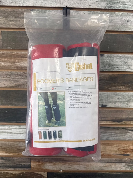 USED Cashel Standing Wraps 14" Red