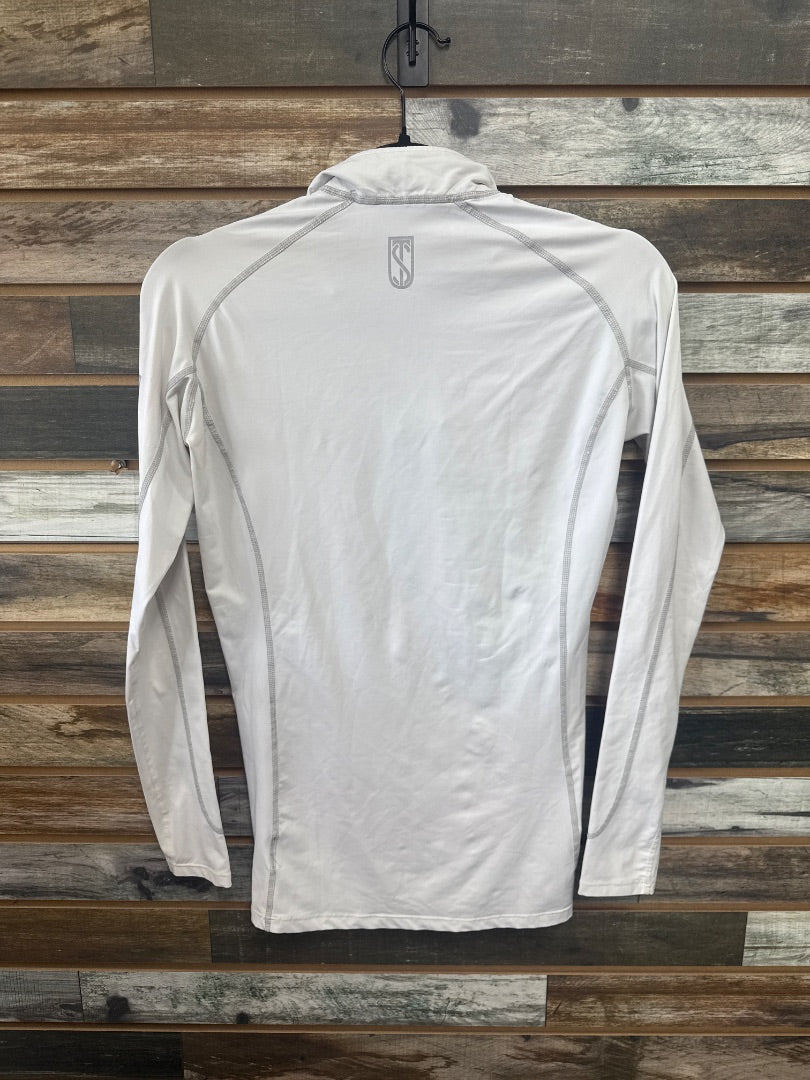 USED Tredstep Ireland Long Sleeve Sun Shirt Medium White