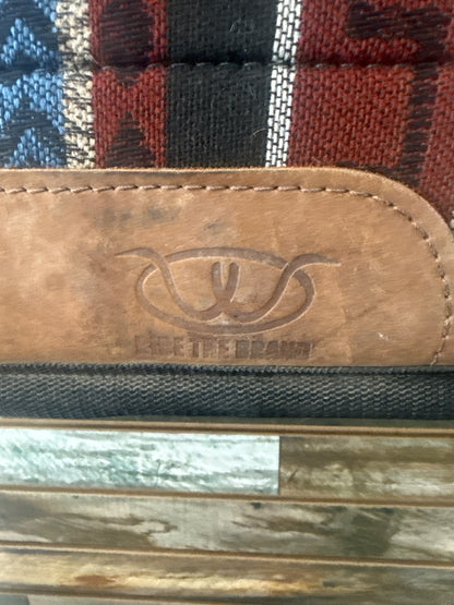 USED Weaver Neoprene Pad  Red/Blue/Tan/Black