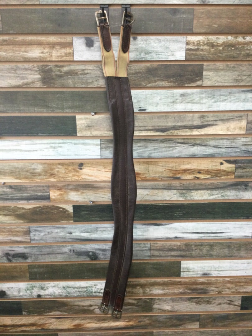 USED  English Girth (Pony) 40" Brown