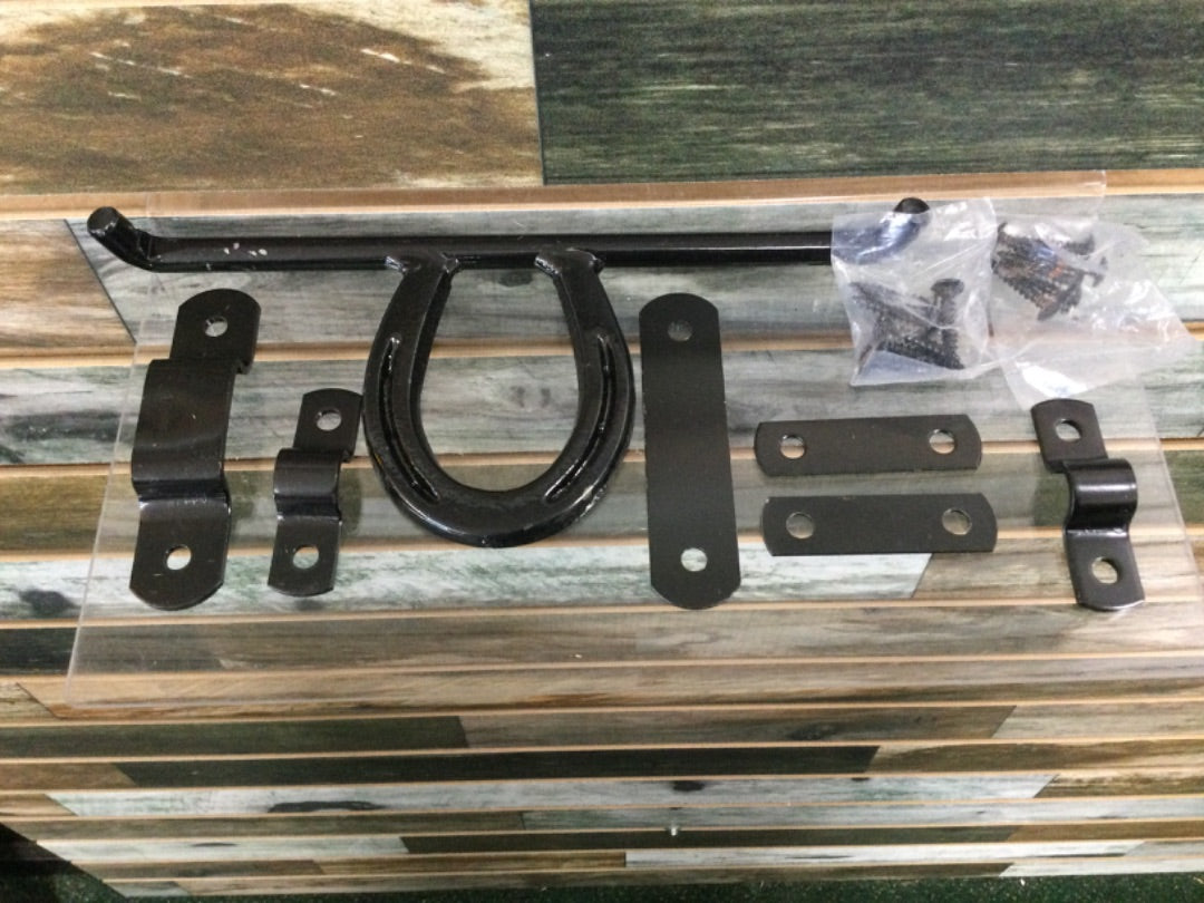 USED  Stall Latch  Black