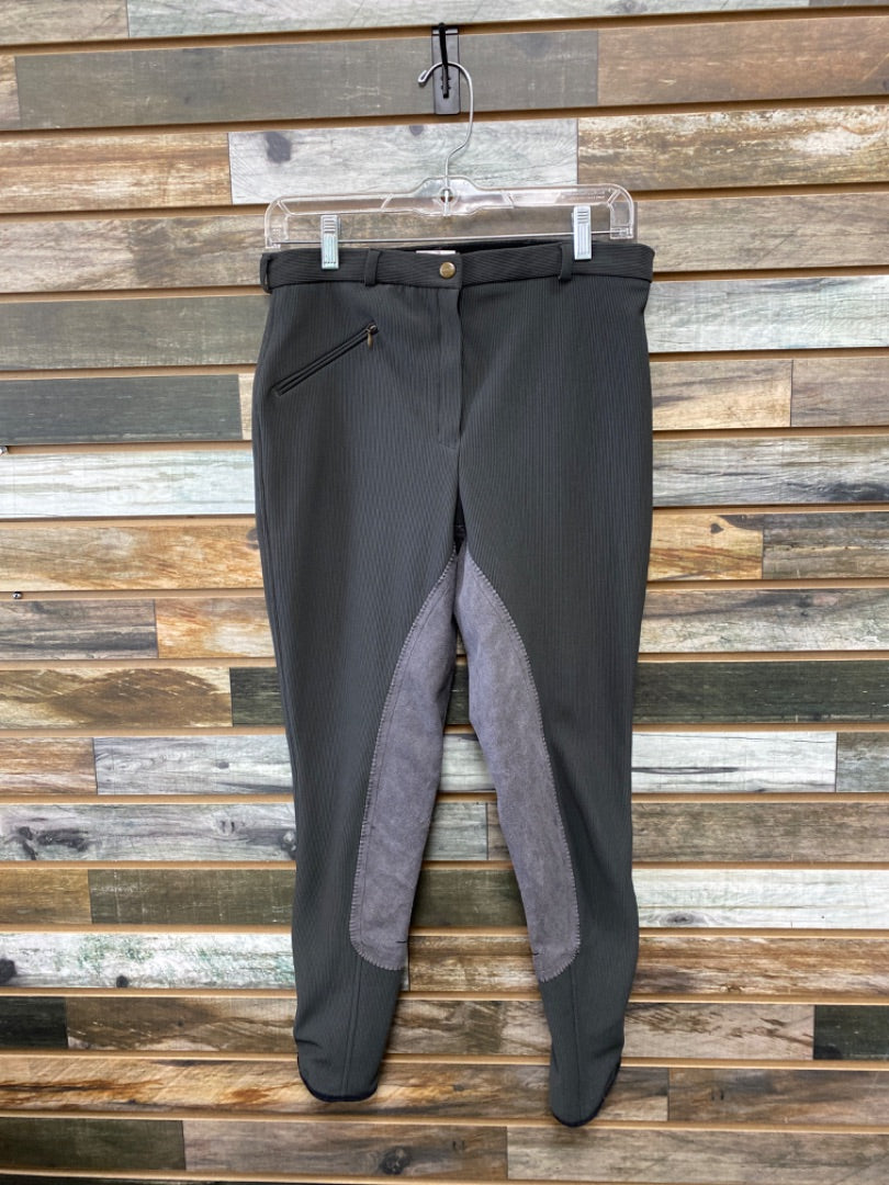 USED Tuffrider Ladies English Breeches 30 Grey