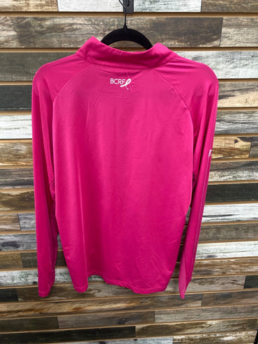 USED SmartPak Ladies English Sun Shirt XL Hot Pink