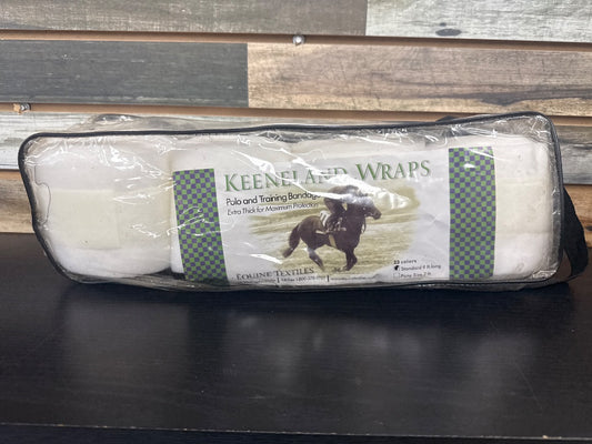 USED Keeneland Polo Wrap Set Standard (9 ft.) White