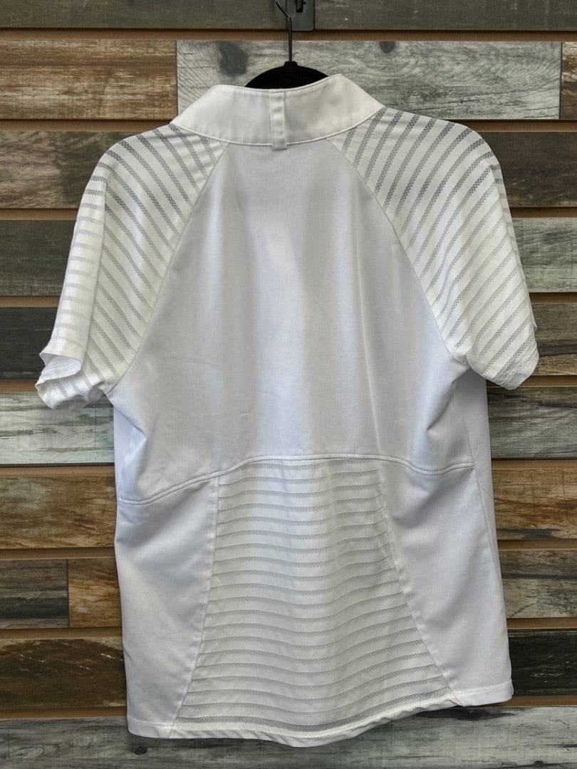 USED Ariat Youth Show Shirt 12/L White