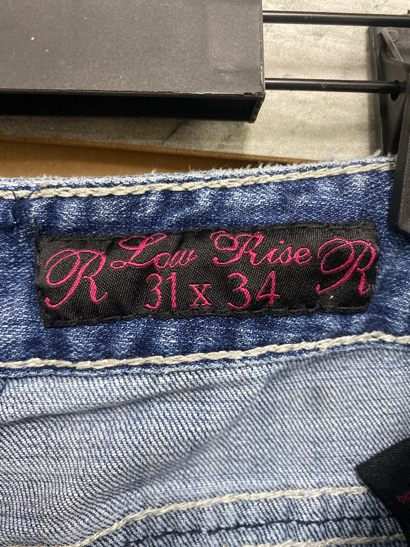 USED Rock & Ro Cowgirl Jeans | 31x34