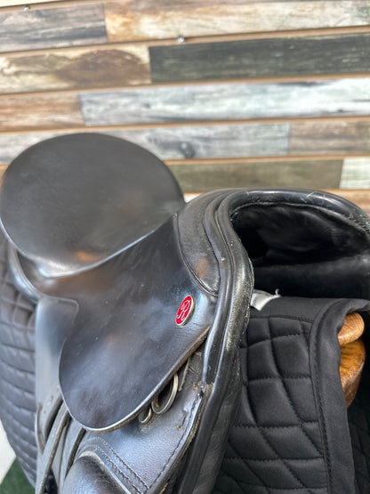 USED Rembrandt Dressage Saddle 17" Black
