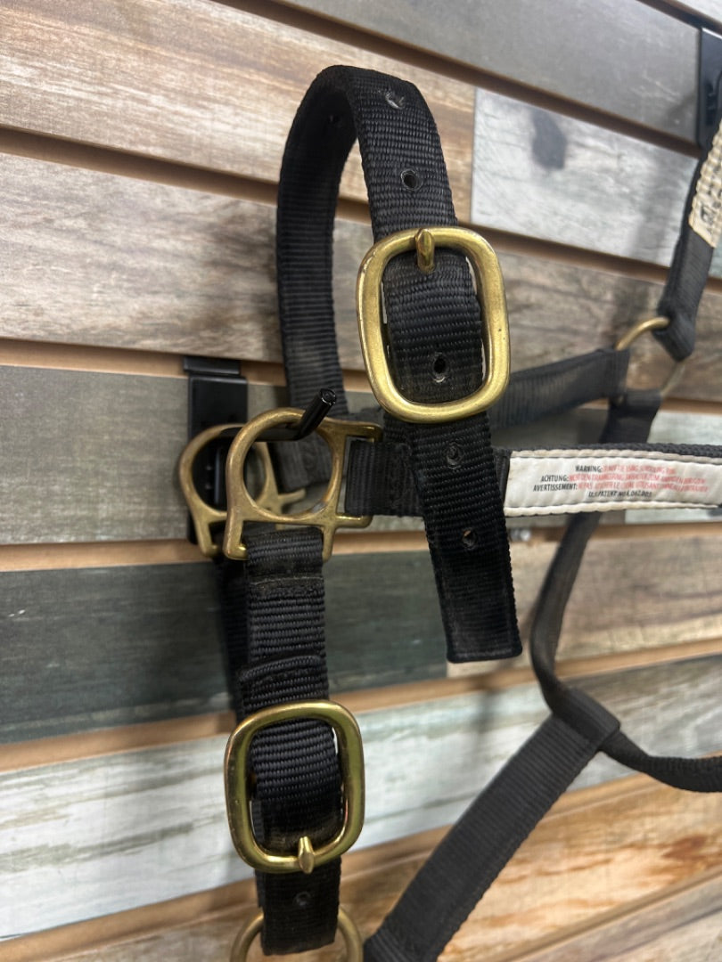 USED Monty Roberts Training Halter Horse Black