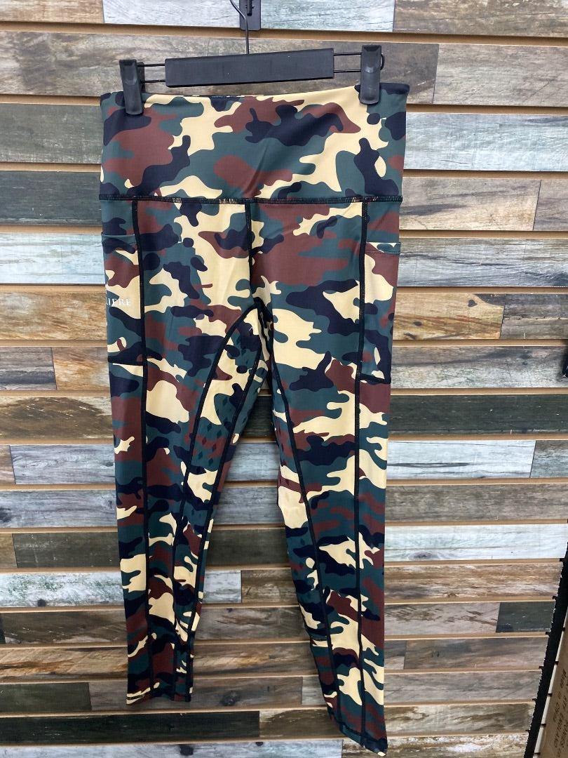 USED Cavaliere Ladies English Breeches Large Camo