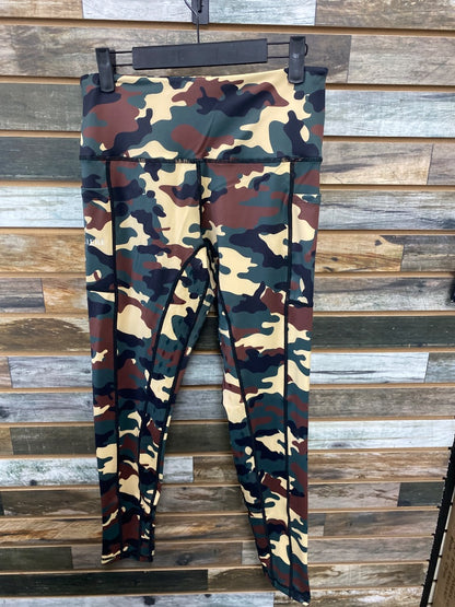 USED Cavaliere Ladies English Breeches Large Camo