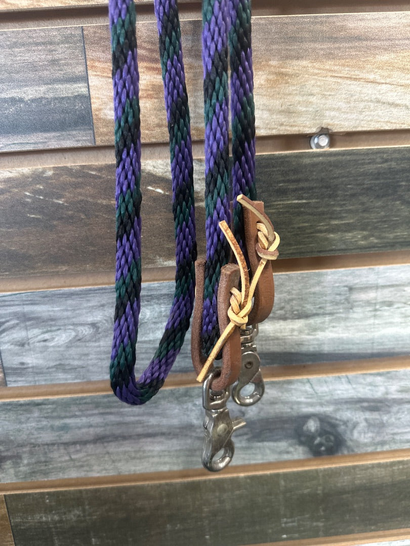 USED  Reins  Purple/Green/Black