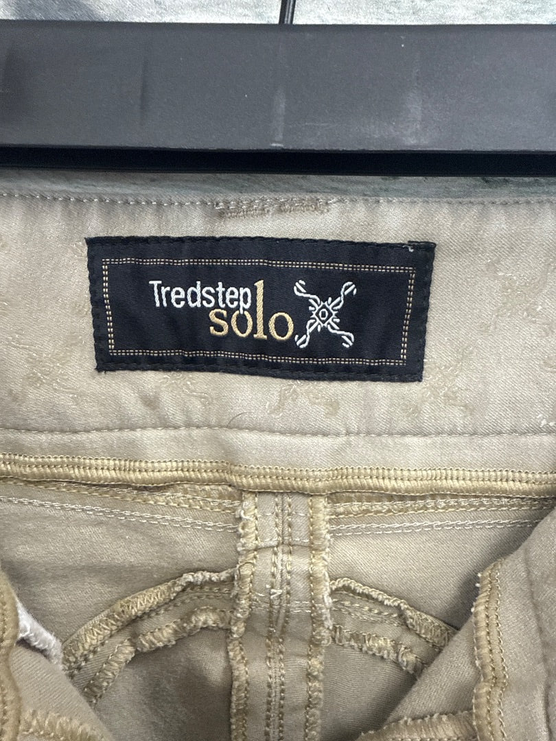 USED Tredstep Knee Patch Breeches 30R Tan