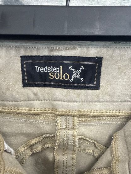 USED Tredstep Knee Patch Breeches 30R Tan